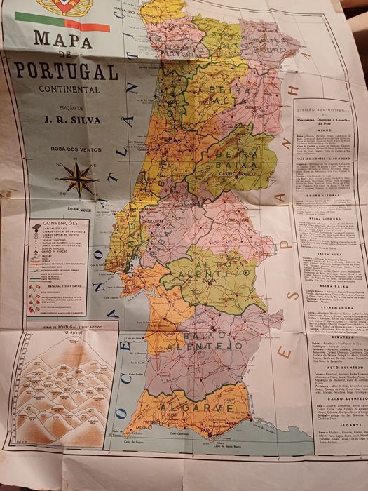 Mapas de portugal e ex-colónias