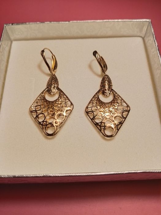 Złote kolczyki pr.585