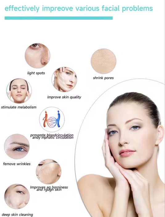 Lote com 3 unidades de 1200ml de água para cuidados faciais