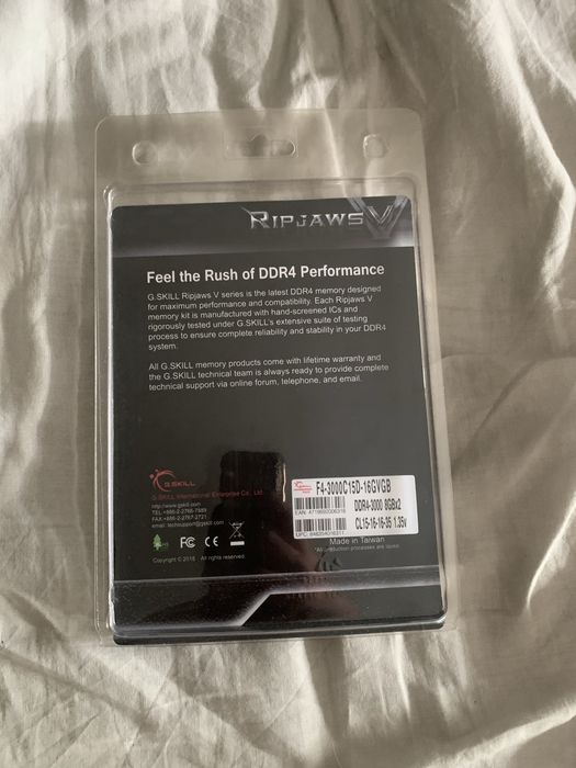 16GB DDR4 3000Mhz