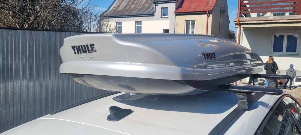 Bagażnik dachowy Thule Spirit 820 - srebrny/szary