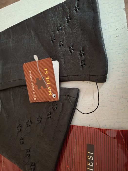 Перчатки жіночі , натуральна шкіра, розмір 8