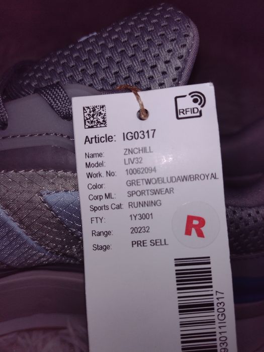 Adidas Baskets ZN Chilli r.42 2/3