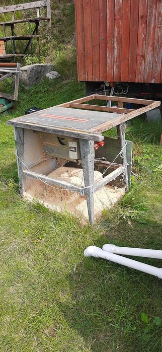 Sprzedam piłę stołową z regulacją wysokości tarczy.