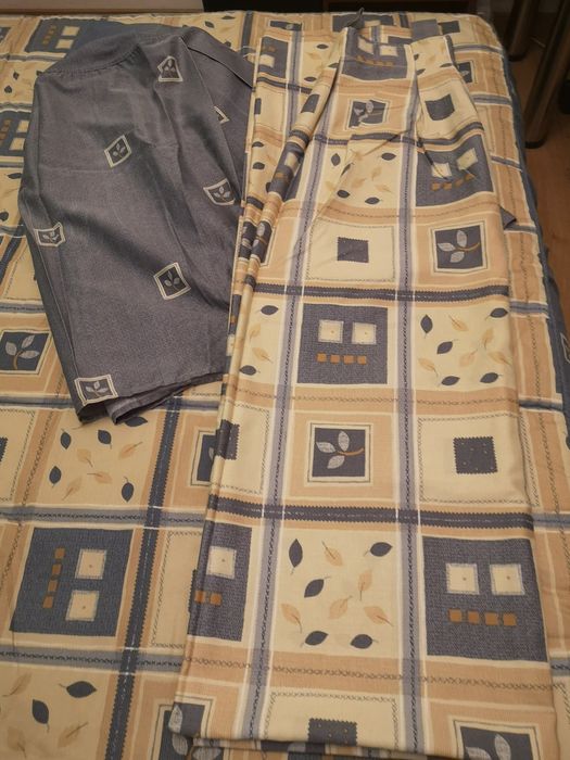 Conjunto quarto colcha alcochoado.