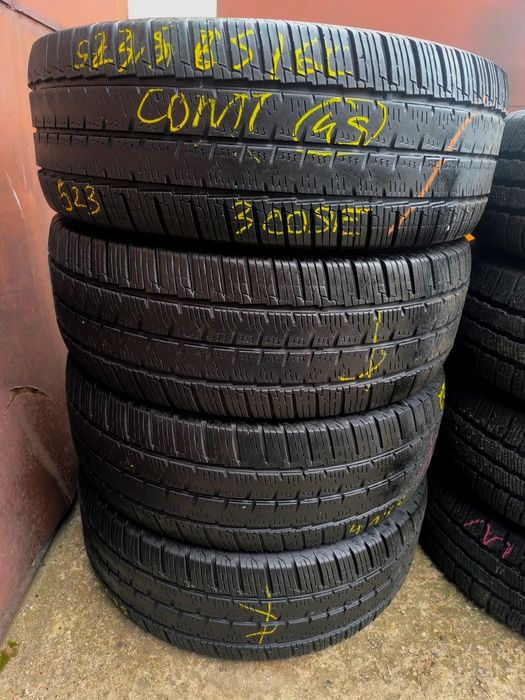 235/65R16C 16 C 121/119R Opony Całoroczne Wielosezonowe CONTINENTAL VanContact 4SEASON 5mm Legnica ALU-RAD 23r. 235/65