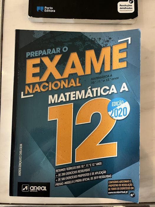 Livro preparação para exame matematica 10/11/12