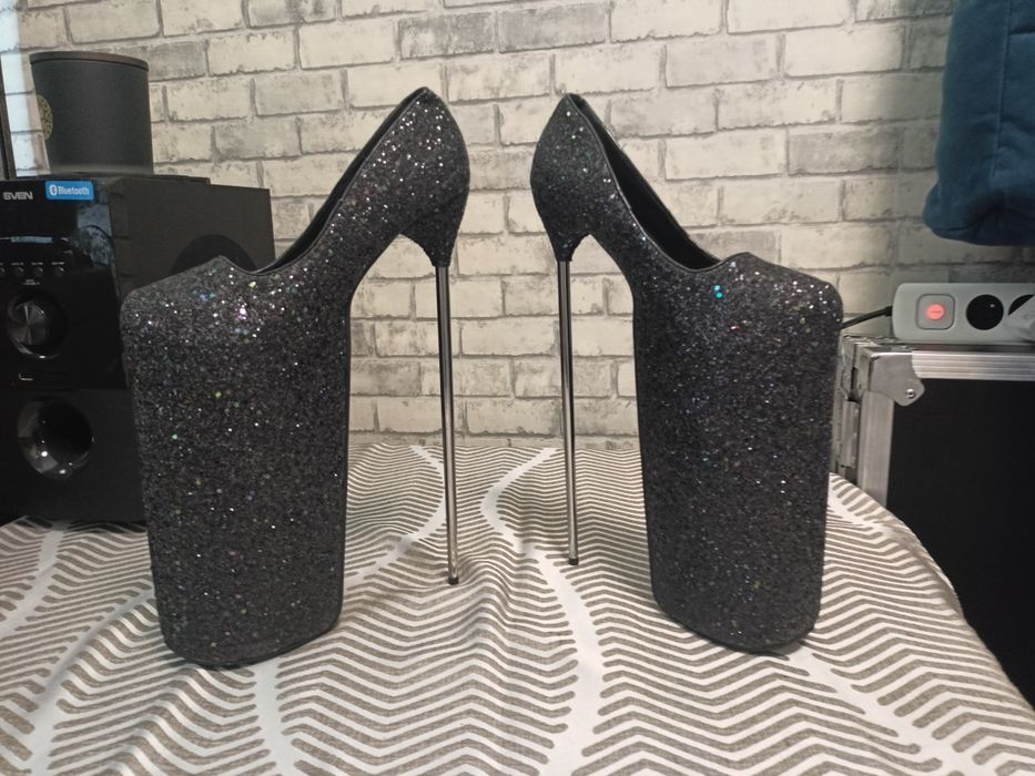 Buty typu Pleasure obcas 30cm. Taniec na rurze Pole dance  r.40