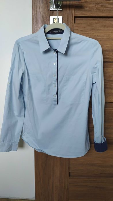 Mango - niebieska koszula XS