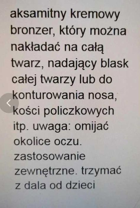 Bronzer do makijażu