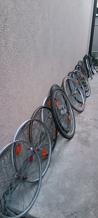 Велосипедные колёса 26, 28, 29  планетарка перекидки , шины, рули, пед