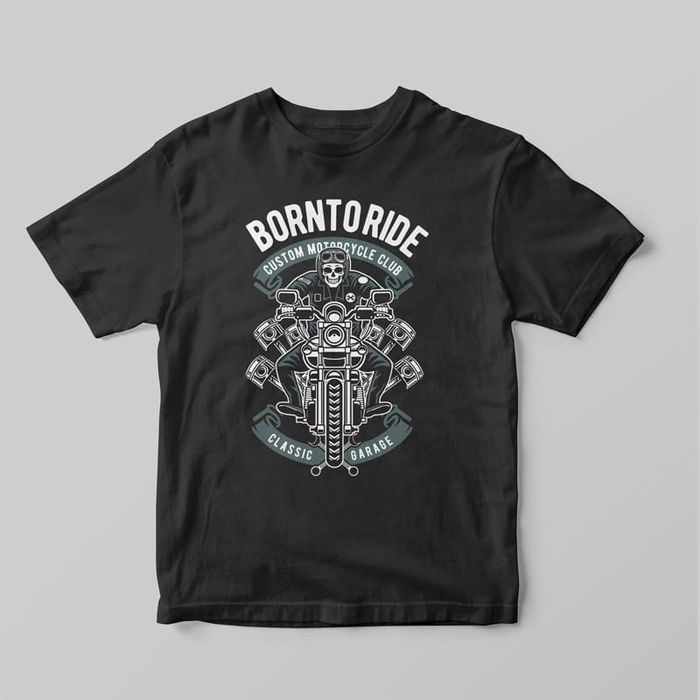t-shirt born to ride