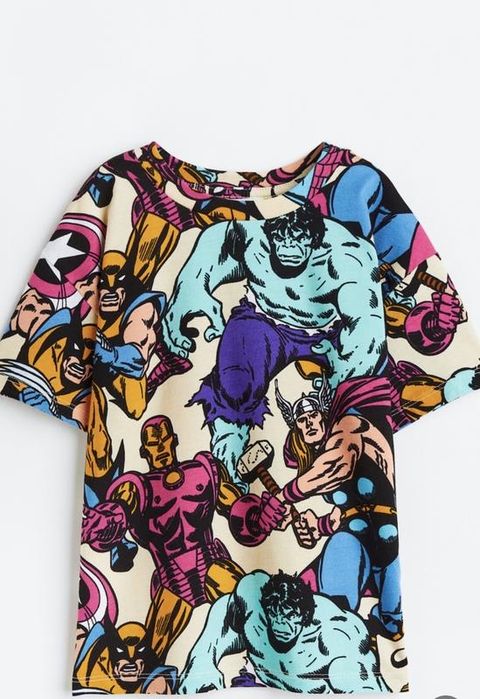H&m футболка marvel для хлопчика 4-6 років 110-116