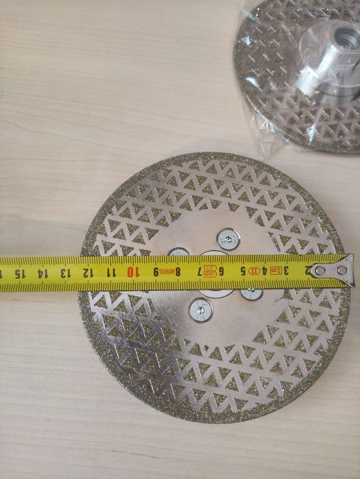 d125 Алмазный шлифовально-отрезной диск с фланцем для плитки камня