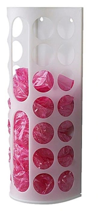 Organizador de interior c/ adesivos para sacos, papel higiénico...