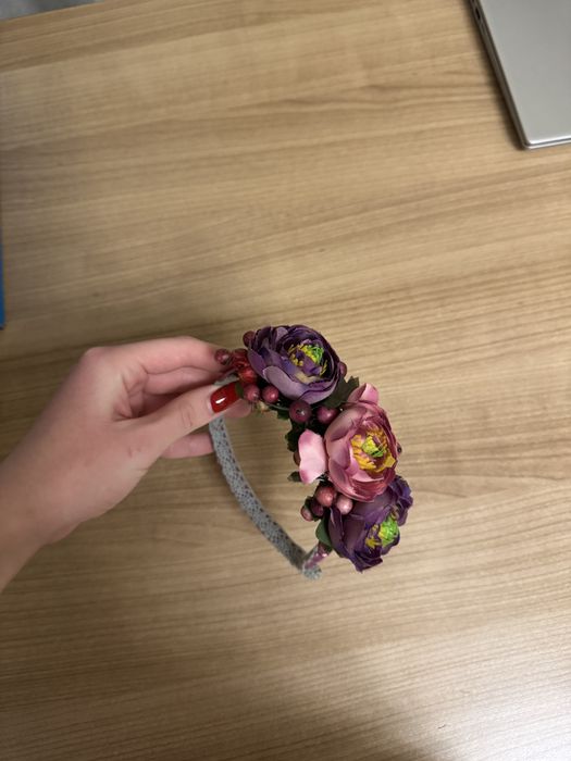 Обручі та заколки ручної роботи