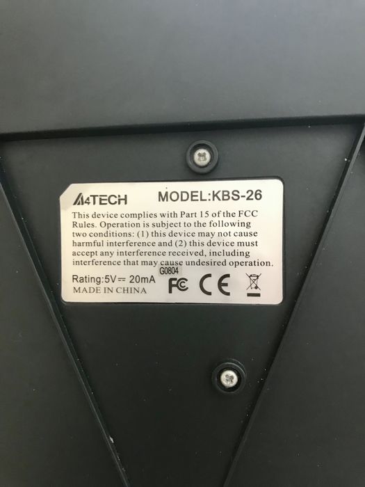 Клавиатура A4Tech мультимедийная