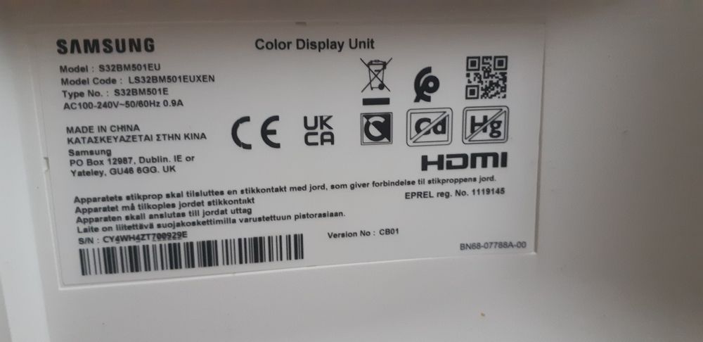 Sprzedam monitor Samsung