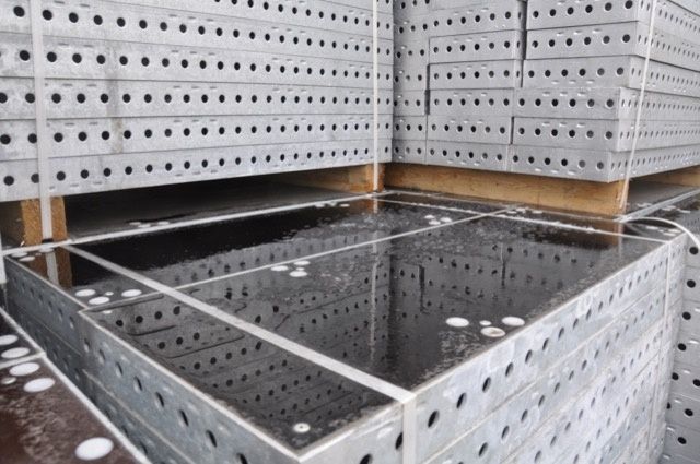 Szalunek lekki ścienny 67 m2 typ Hunnebeck TEKKO