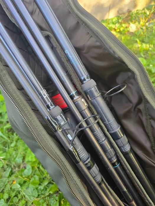 Zestaw karpiowy Nash X Series 13ft 3.5lb+Dot Spod+3-rod skin+LR6000 i Okuma