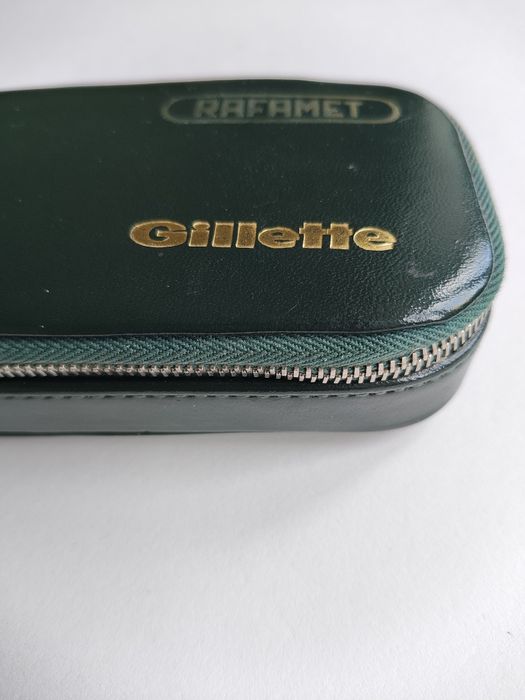 Maszynka Gillette Slim Adjustable 1964 (J4) + Unikalne Etui RAFAMET PRL