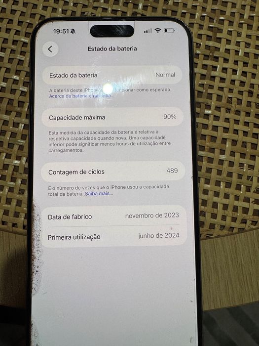 Vendo meu iPhone 15 pro max.