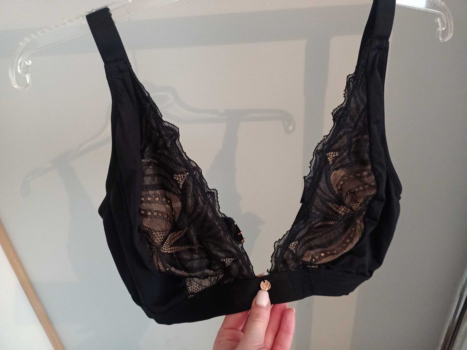 Biustonosz braletka Scantilly INDULGENCE BLACK rozm. L