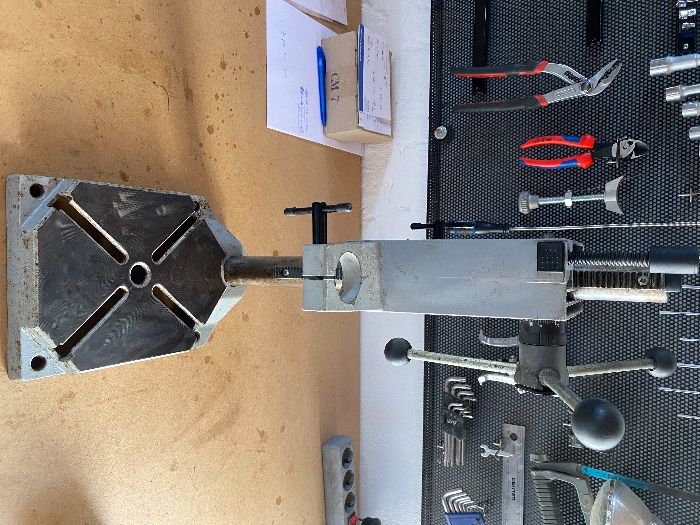 Suporte coluna para berbequim Wolfcraft