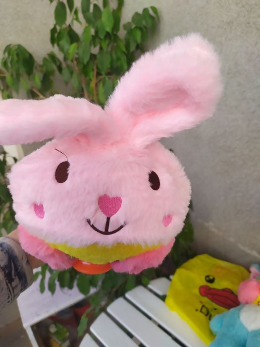 Утка Lalafanfan Cafe Mimi Duck плюшевая модная игрушка