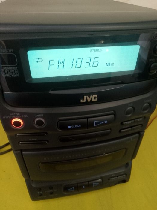 Муз.центр jvc ux t3