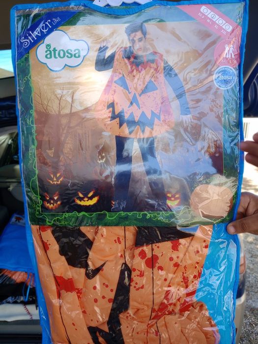 Fato de Halloween/Carnaval ABÓBORA MALEFÍCA Adulto (NOVO)