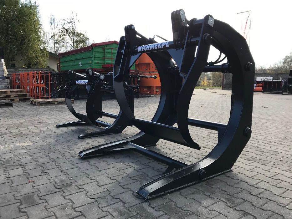 Chwytak do drzewa XXL JCB Atlas Kramer CAT Weidemann MANITOU BOBCAT PL