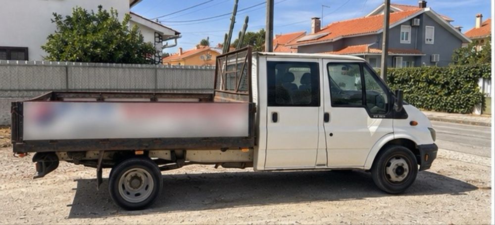 Ford Transit 125 T350 Cabine Dupla – Caixa Aberta – Venda/Troca