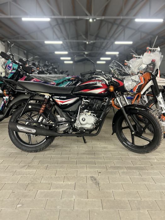 Мотоцикл Bajaj Boxer BM150 Доставка БЕЗКОШТОВНА