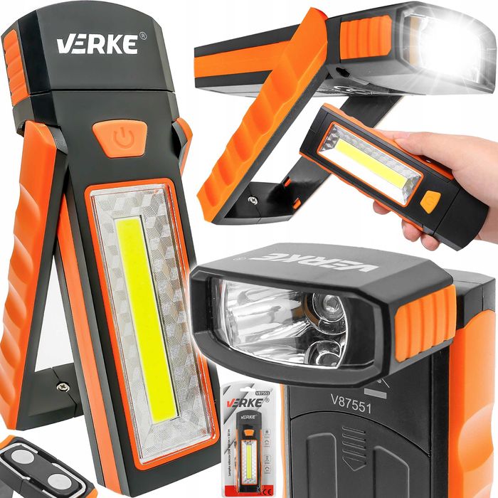 Lampka robocza warsztatowa lampka led  KEMPINGOWA TURYSTYCZNA