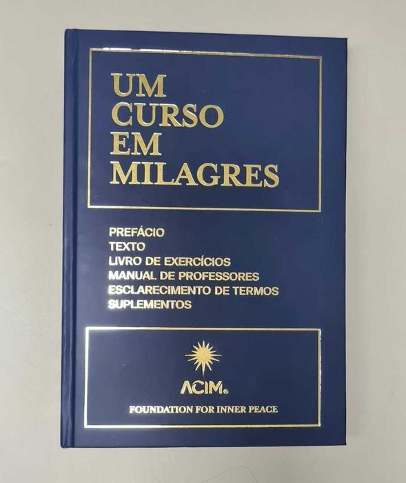 Um Curso em Milagres [Português Portugal - Capa Dura]