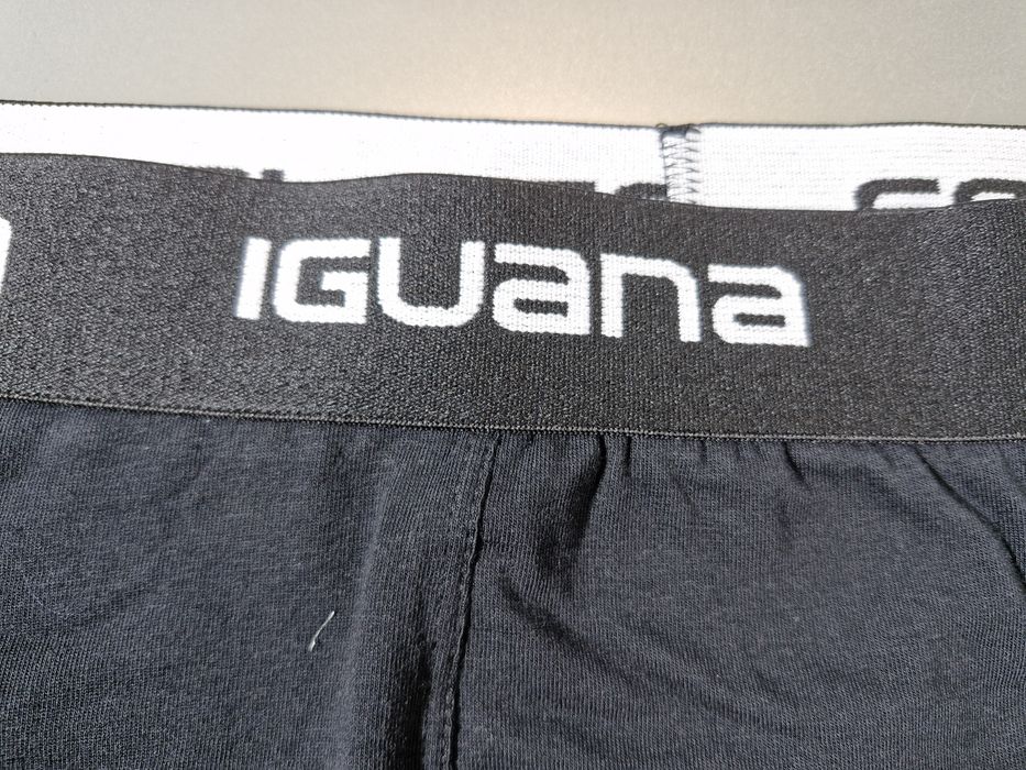 Iguana Bokserki Męskie 2-Pak Czarne Rozmiar XXL