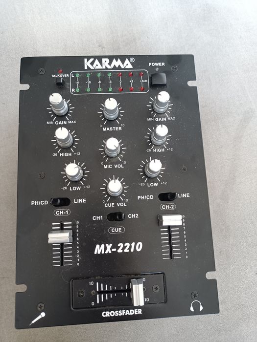 Kompaktowy mikser DJ Karma MX-2210
