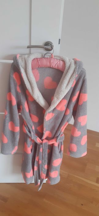 Szlafrok damski z kapturem