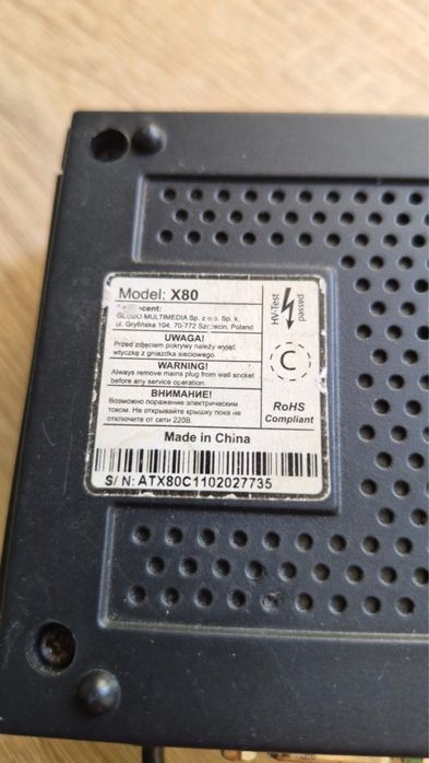 Ресивер Globo X80