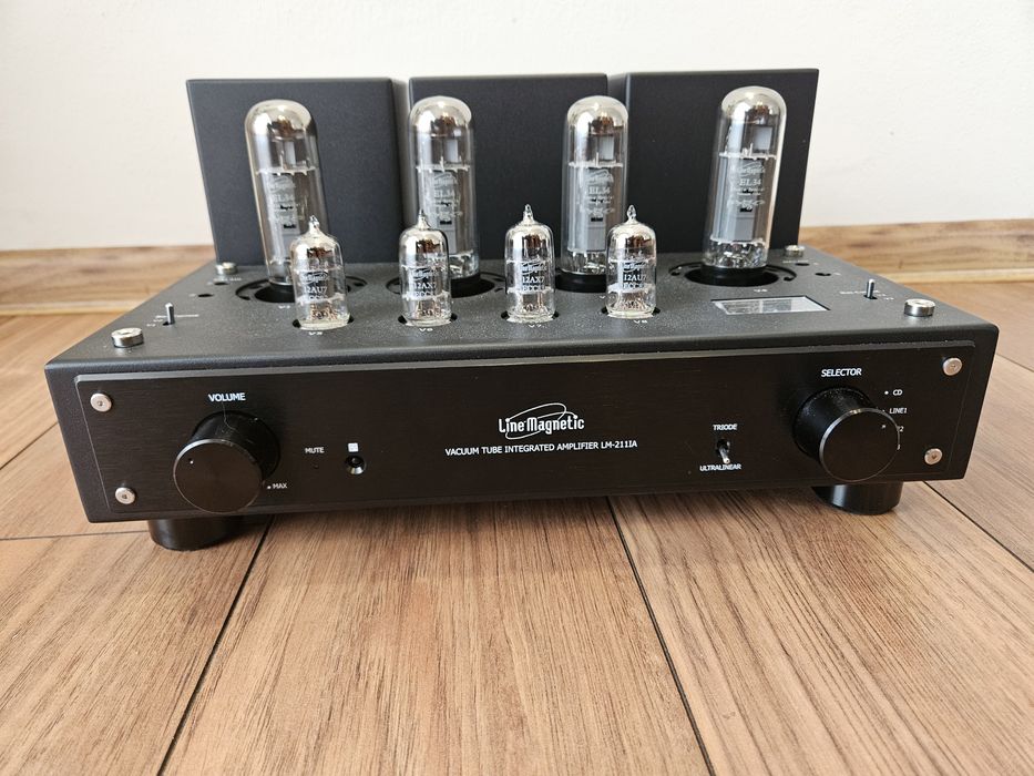 Line Magnetic LM-211IA wzmacniacz lampowy push pull
