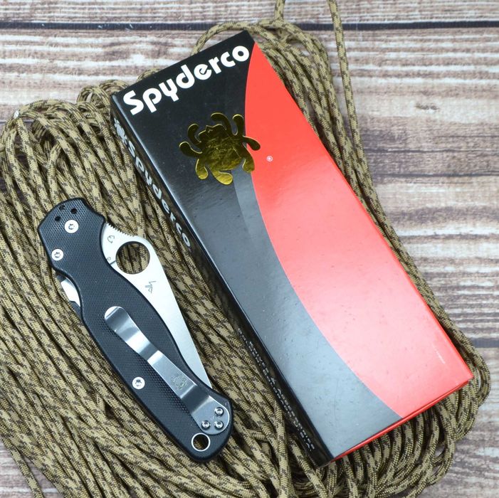 Брелок EDC фолдер Spyderco Para 2 premium Chinese