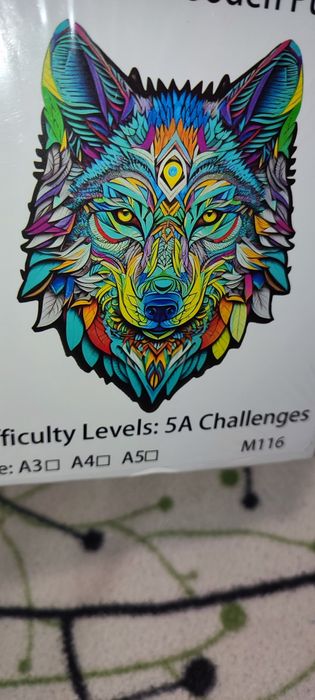 Puzzle drewniane /prezent