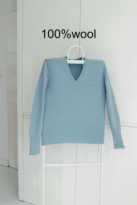 GANT 100%wełna bez wad M/S