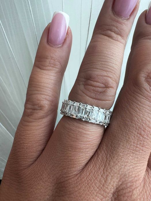 Pierścionek z diamentami naturalnymi 3.75 CT Infinity