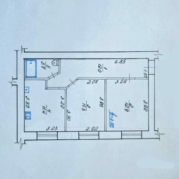 Продам 2-ох кімнатну квартиру по вул.Героїв Майдану
