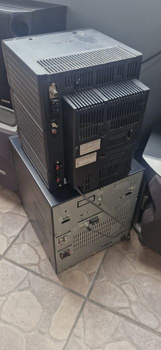 3 wieże Sony mhc-550 mhc-771 JVC