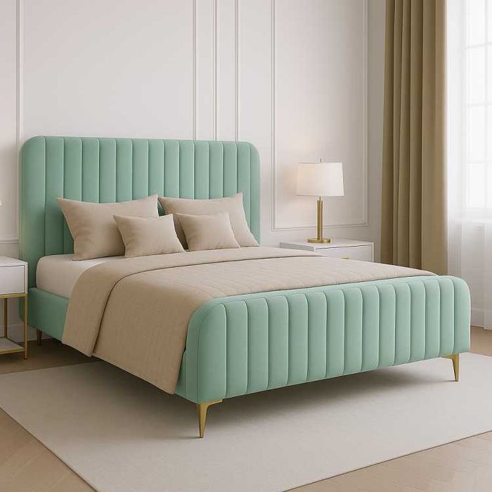 Łóżko tapicerowane Eris  140x200 z pojemnikiem | Promocja   1949 zł