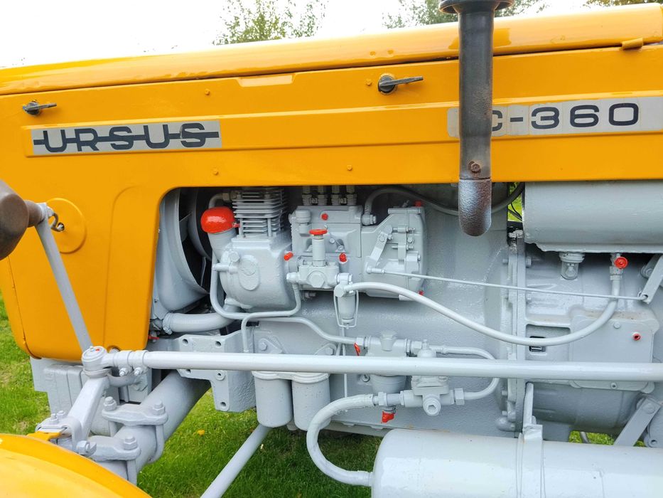 Ursus C-355/C-360-po remoncie slinika,nowe głowice,zarejestrowany