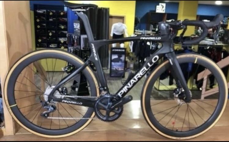 Bicicleta pinarelo prince nova 0Km tamanho 53 de disco di2 de 12V